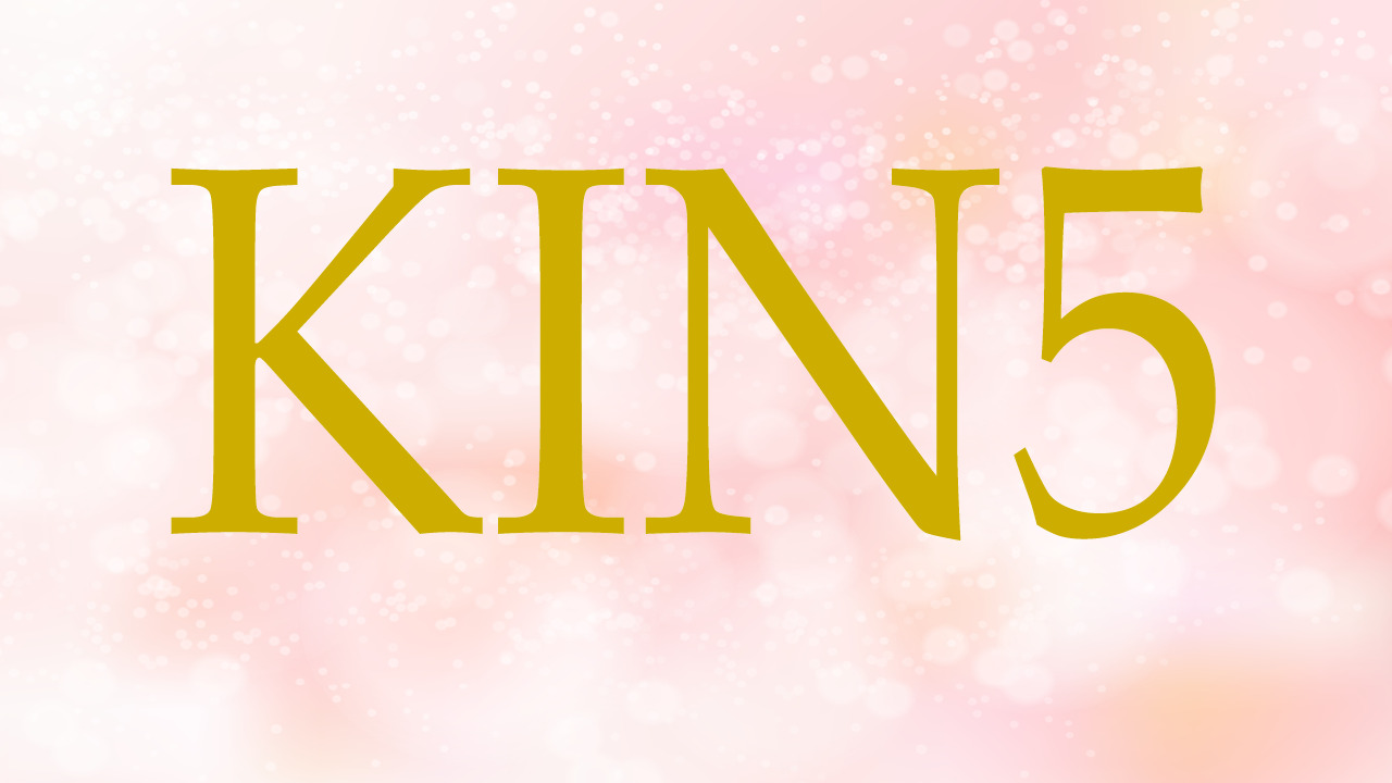 KIN5のエネルギー・有名人|赤い蛇×赤い龍×音5